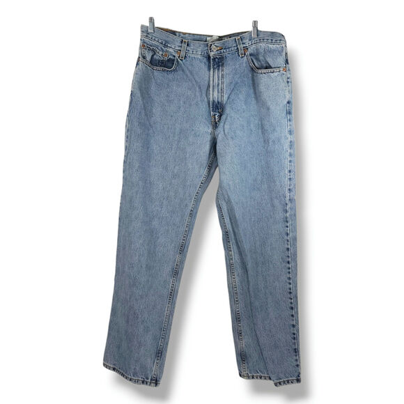 Levi’s 550 Relaxed Fit Taper Jeans W38 L32 Medium Stonewash Loose Baggy Y2K VTG - Picture 2 of 11